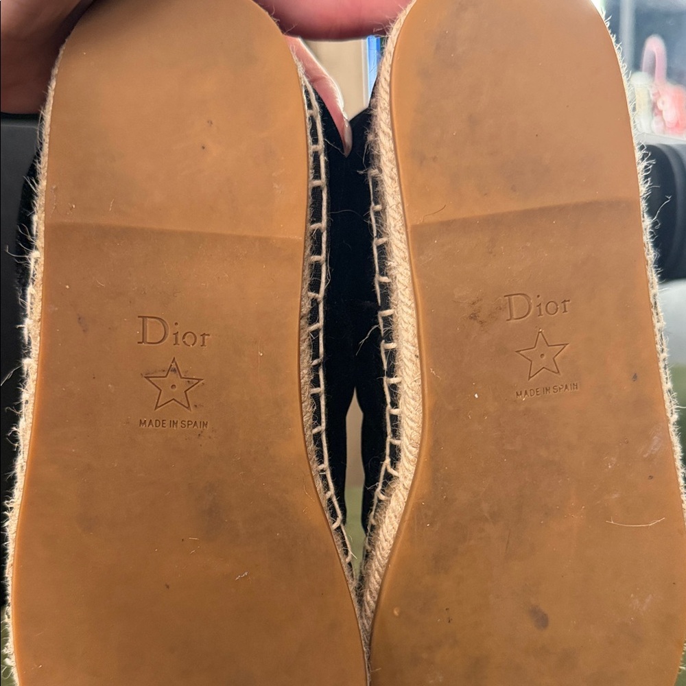 Christian Dior navy and Gray Suede Granville Boots 38 - Picture 3 of 9